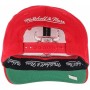 Casquette de Sport Mitchell & Ness Chicago Bulls Rouge (Taille unique)