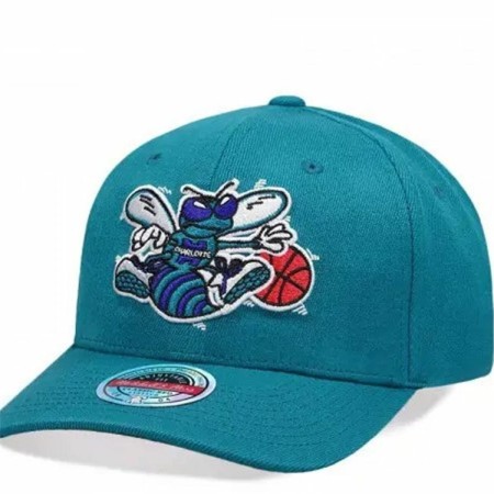 Gorra Deportiva Mitchell & Ness Charlotte Hornets Agua (Talla única)