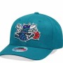 Casquette de Sport Mitchell & Ness Charlotte Hornets Eau (Taille unique)