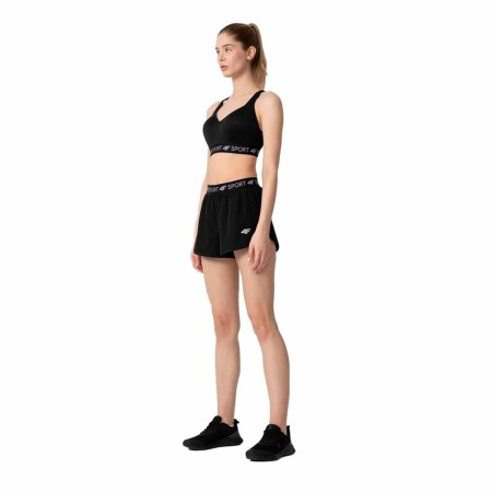 Pantalón Corto Deportivo 4F Quick-Drying Negro
