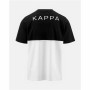 Camiseta Kappa Edwin CKD Blanco Negro Hombre