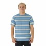 Chemisette Rip Curl Surf Revival Stripe Aigue marine Homme