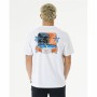 Camiseta Rip Curl Postcards 2Nd Reef Blanco Hombre