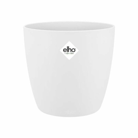 Pot Elho Blanc Plastique Rond