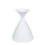 Base  Nadia Table Blanc Aluminium 56 x 56 x 75 cm