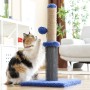 Griffoir Massant avec Balle pour Chat Miausage InnovaGoods Multicouleur Métal 30 x 40 cm (Reconditionné A)