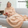 Couverture à Manche Individuelle avec Poche Centrale Faboulazy InnovaGoods IG815011 Beige (Reconditionné A)