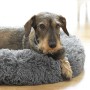 Lit pour Animaux de Compagnie Antistress Bepess InnovaGoods Ø 40 cm Gris (Reconditionné A)