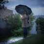 Parapluie Pliable à Fermeture Inversée avec LED Folbrella InnovaGoods Noir (Reconditionné A)