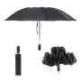 Parapluie Pliable à Fermeture Inversée avec LED Folbrella InnovaGoods Noir (Reconditionné A)