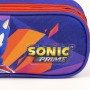 Estuche Escolar Sonic Morado 22,5 x 8 x 10 cm