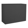 Pot EDA Anthracite Plastique Rectangulaire