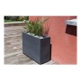 Pot EDA Anthracite Plastique Rectangulaire