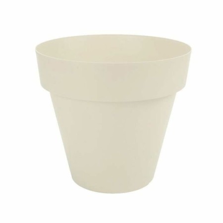 Pot Plastiken 8648 Beige Plastique Rond Ø 48 x 43 cm