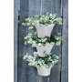 Pot Elho 472112415000 Blanc Rectangulaire Moderne Ø 26,7 x 29,7 cm