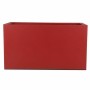 Maceta Riviera 80 x 40 cm Rojo Plástico Cuadrada