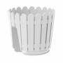 Macetero Poétic M5071900 Blanco Plástico Redondo Ø 30 cm Ø 29,5 x 26,5 cm