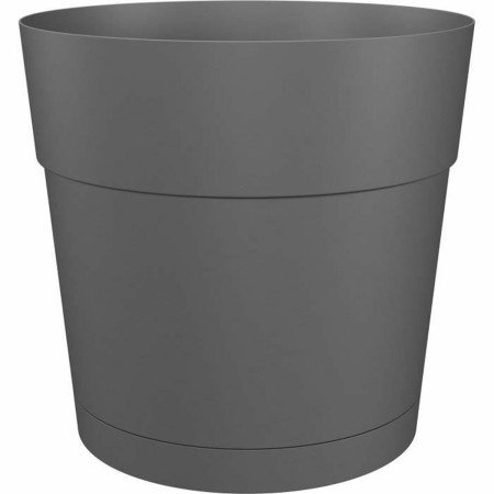 Pot Artevasi Blanc Anthracite Plastique Rond Moderne Ø 50 cm