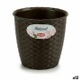 Cache-pot Stefanplast Plastique 14 x 13 x 14 cm (12 Unités)