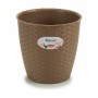 Cache-pot Stefanplast Marron Plastique 19 x 17,5 x 19 cm (12 Unités)