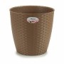 Cache-pot Stefanplast Marron Plastique 29 x 27 x 29 cm (6 Unités)