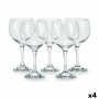 Set de Copas Bistro Burgundy Transparente Vidrio 630 ml (4 Unidades)