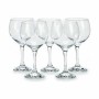 Set de Copas Bistro Burgundy Transparente Vidrio 630 ml (4 Unidades)