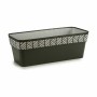 Jardinière auto-arrosante Stefanplast Orfeo Anthracite Plastique 18 x 17 x 49,5 cm (12 Unités)