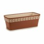 Jardinera Autorriego Stefanplast Orfeo Terracota Plástico 18 x 17 x 49 cm (12 Unidades)