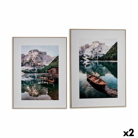 Toile Paysage 61,3 x 81,5 x 3 cm (2 Unités)