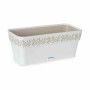 Jardinera Autorriego Stefanplast Gaia Blanco Plástico 13,3 x 12,3 x 29,3 cm (12 Unidades)