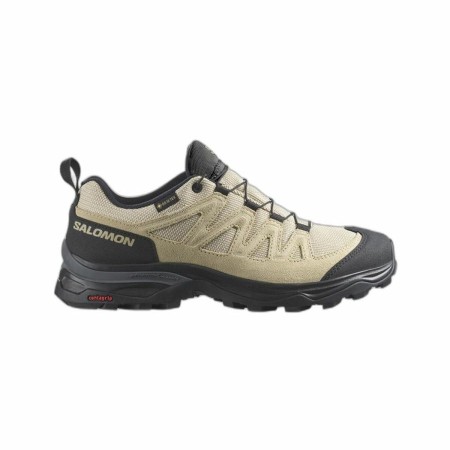 Zapatillas Deportivas Mujer Salomon X Ward GORE-TEX Cuero Montaña Beige