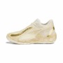 Chaussures de Basket-Ball pour Adultes Puma Rise NITRO Doré Beige