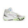 Zapatillas de Baloncesto para Adultos Puma Playmaker Pro Mid Blanco