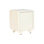 Mesita de Noche DKD Home Decor Blanco Madera MDF 45 x 40 x 55 cm