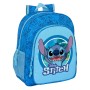 Cartable Stitch Bleu 32 X 38 X 12 cm