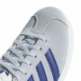 Zapatillas Casual Niño Adidas Gazelle J Gris claro