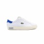 Chaussures casual homme Lacoste Powercourt Leather Blanc