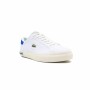 Zapatillas Casual Hombre Lacoste Powercourt Leather Blanco