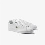 Chaussures casual homme Lacoste Carnaby Pro Leather Tonal Blanc