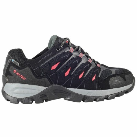 Zapatillas Deportivas Hi-Tec Corzo Low Waterproof Montaña Negro Hombre