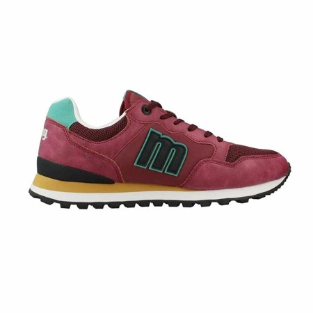 Zapatillas Casual Hombre Mustang Attitude Fable Rojo Burdeos