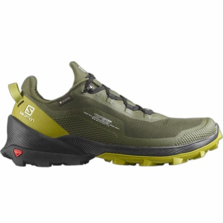 Zapatillas Deportivas Salomon Cross Over GORE-TEX Montaña Oliva Hombre