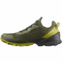 Zapatillas Deportivas Salomon Cross Over GORE-TEX Montaña Oliva Hombre