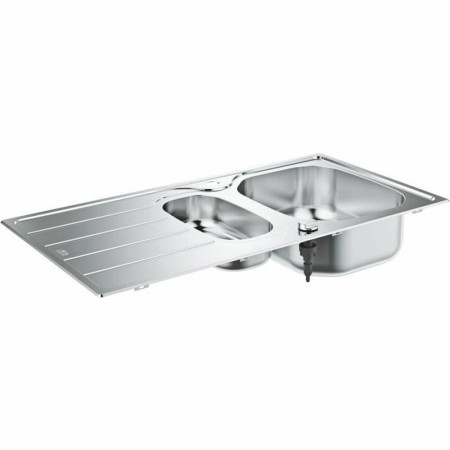 Fregadero de Dos Senos con Escurridor Grohe K200 60-S