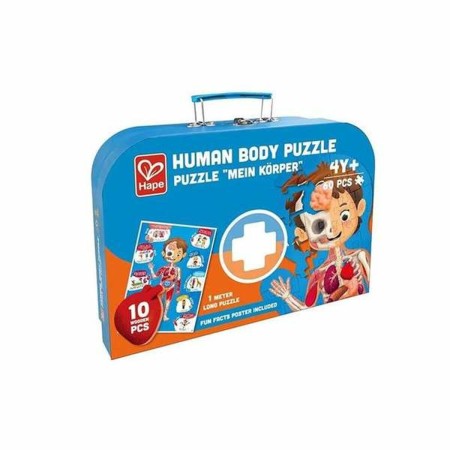 Puzzle 3D Hape 50 Piezas 100 x 50 cm Cuerpo humano