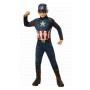 Disfraz para Niños Captain America Avengers Rubies 700647 Azul Blanco (Reacondicionado B)
