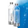 Botella de Agua Brita 1043722 Transparente Acero Inoxidable 2 Piezas 1 L (Reacondicionado B)