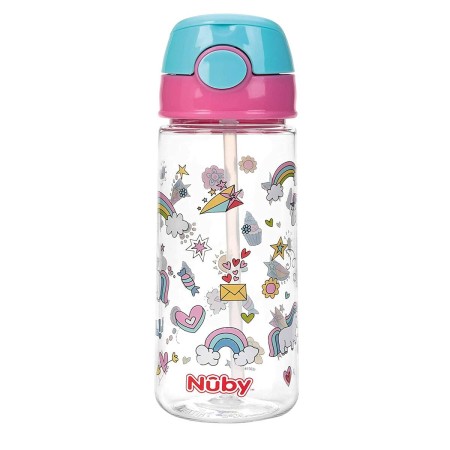 Vaso de Aprendizaje Nûby NV0414023PINK Azul Rosa 540 ml (Reacondicionado C)