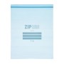 Ensemble de sacs alimentaires réutilisables ziplock 30 x 40 cm Bleu Polyéthylène 7 L (12 Unités)